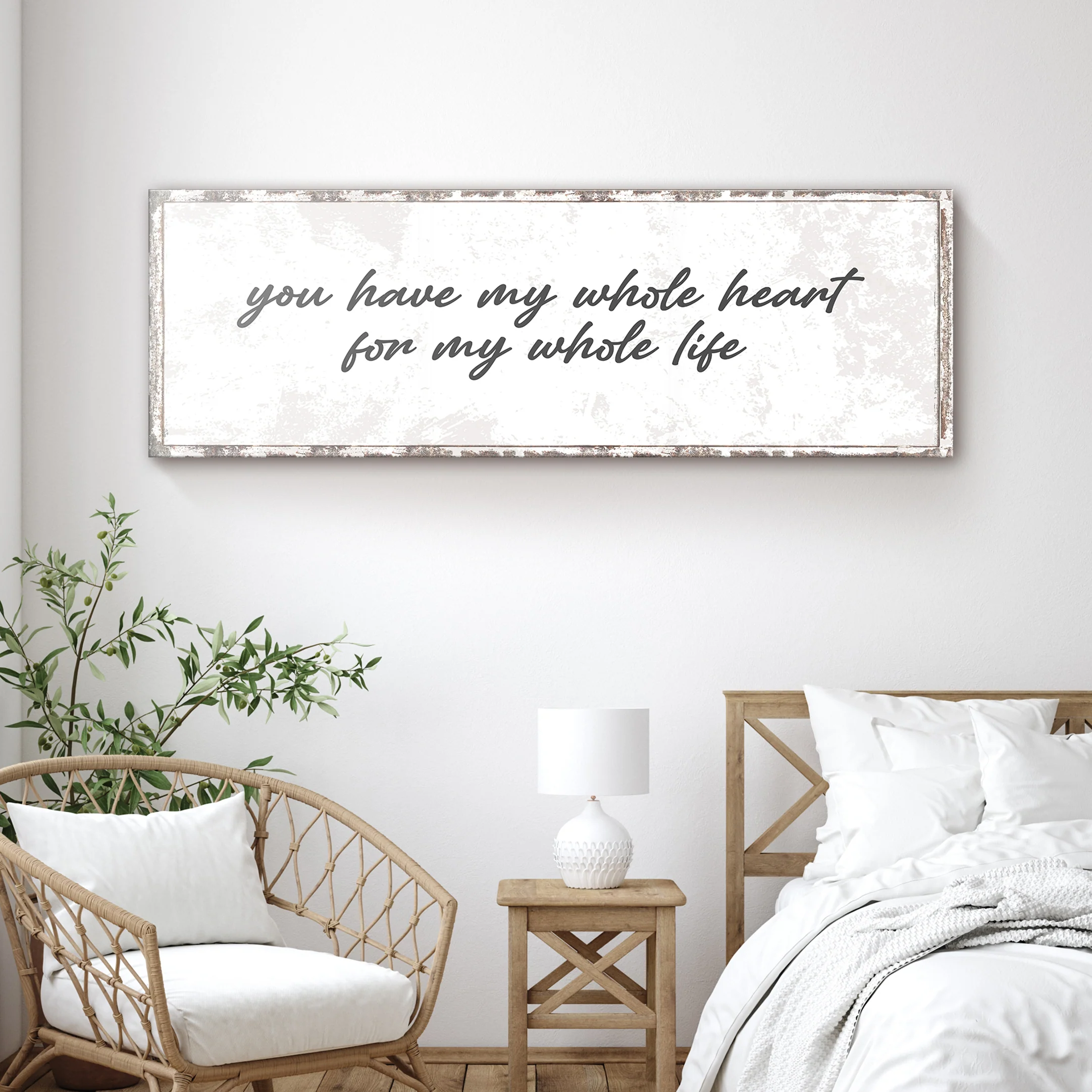 You Have My Whole Heart For My Whole Life Sign II - Image 7