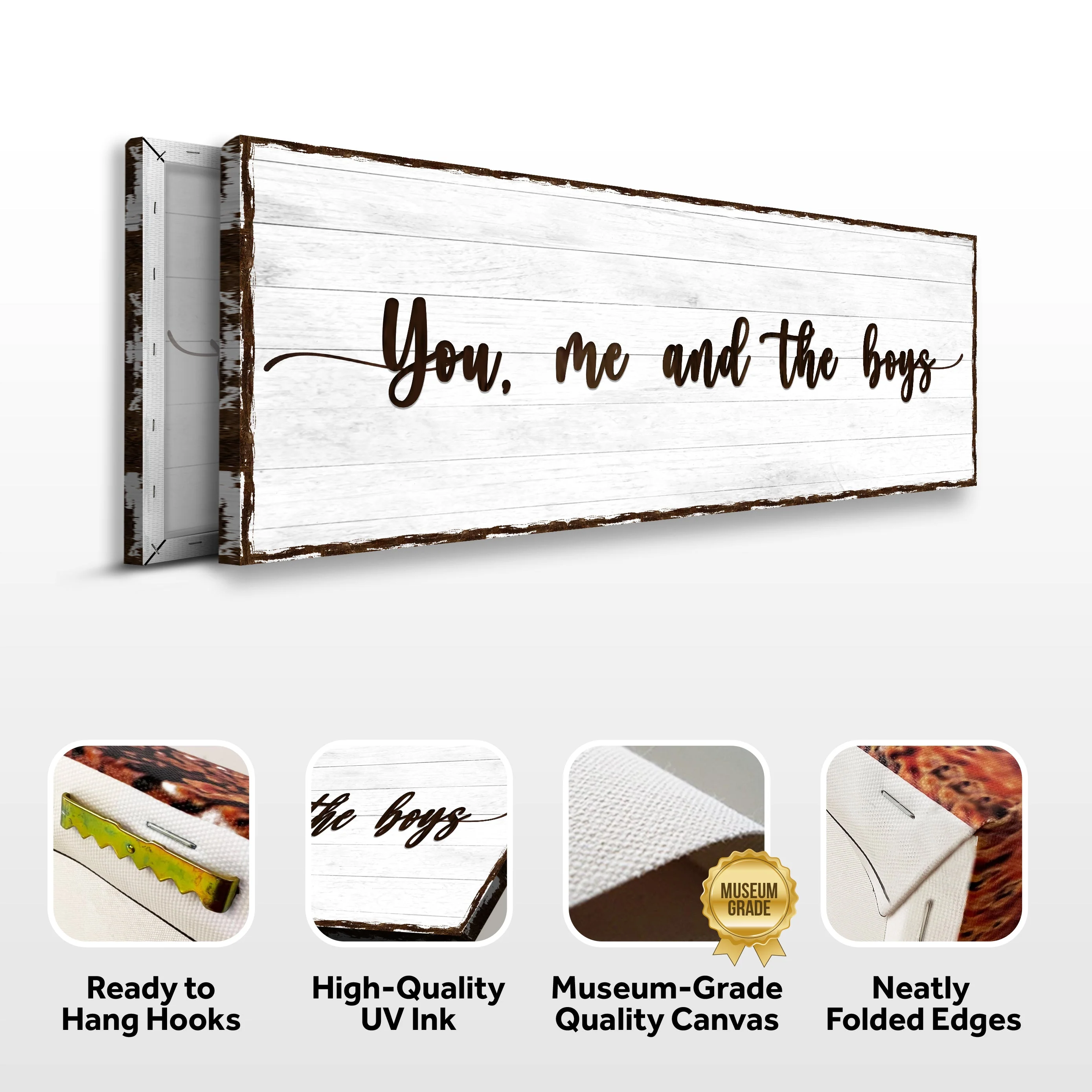 You, Me, And The Boys Sign - Image 4