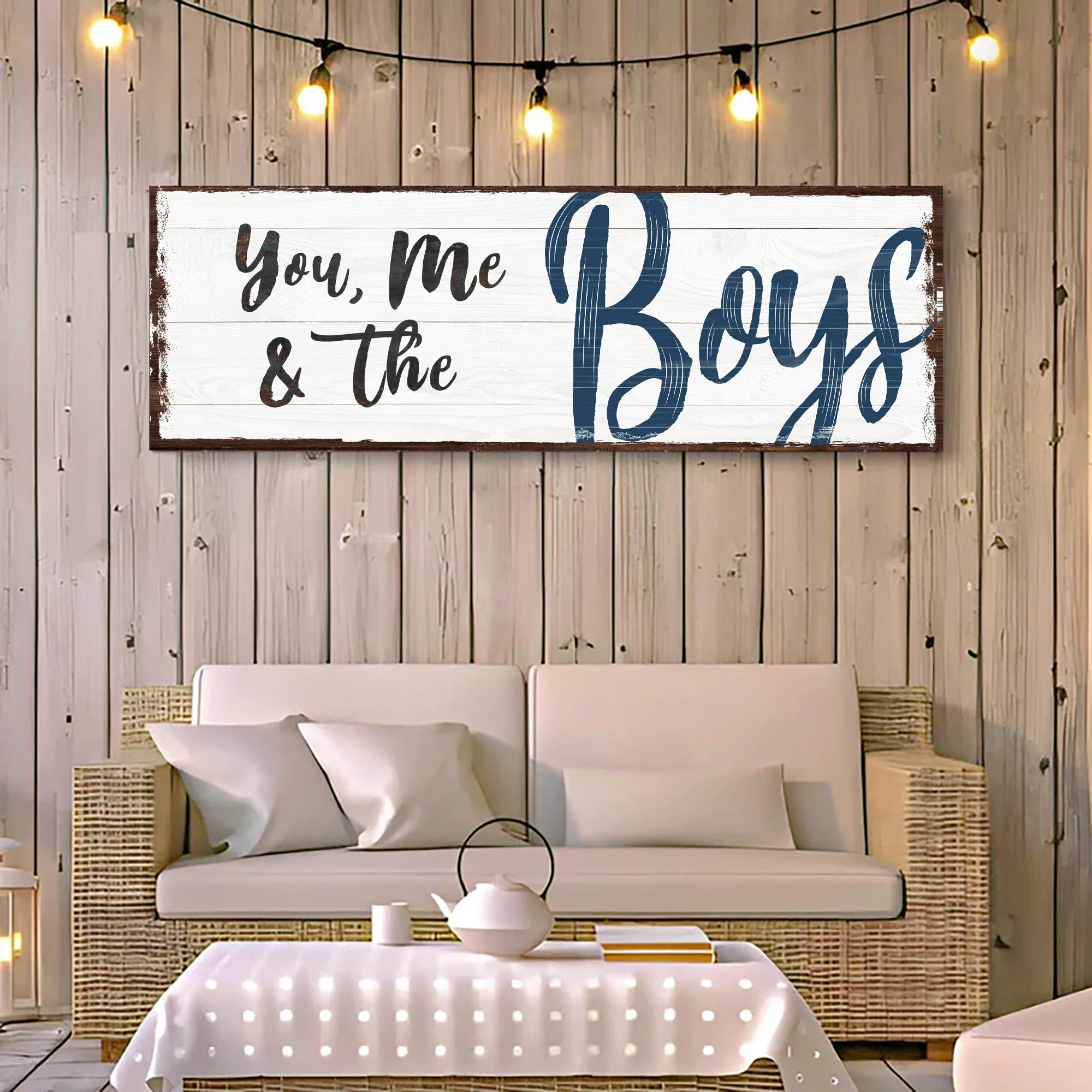 You, Me And The Boys Sign VII - Image 3