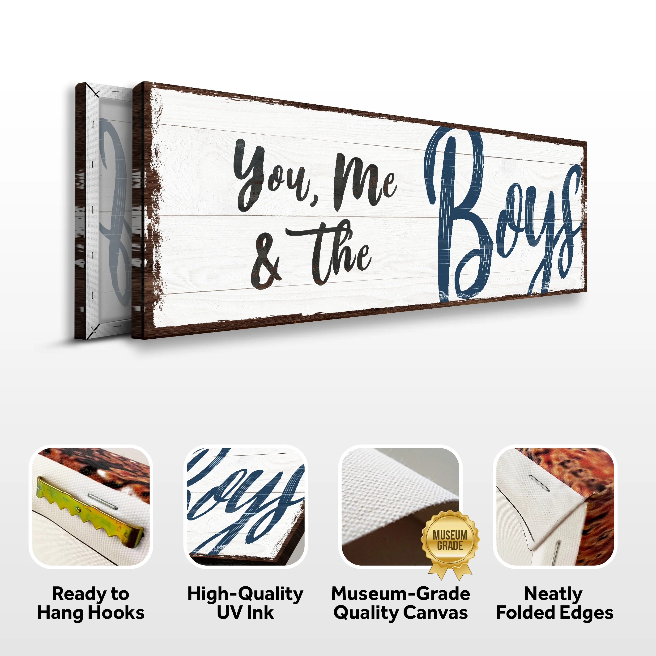 You, Me And The Boys Sign VII - Image 6