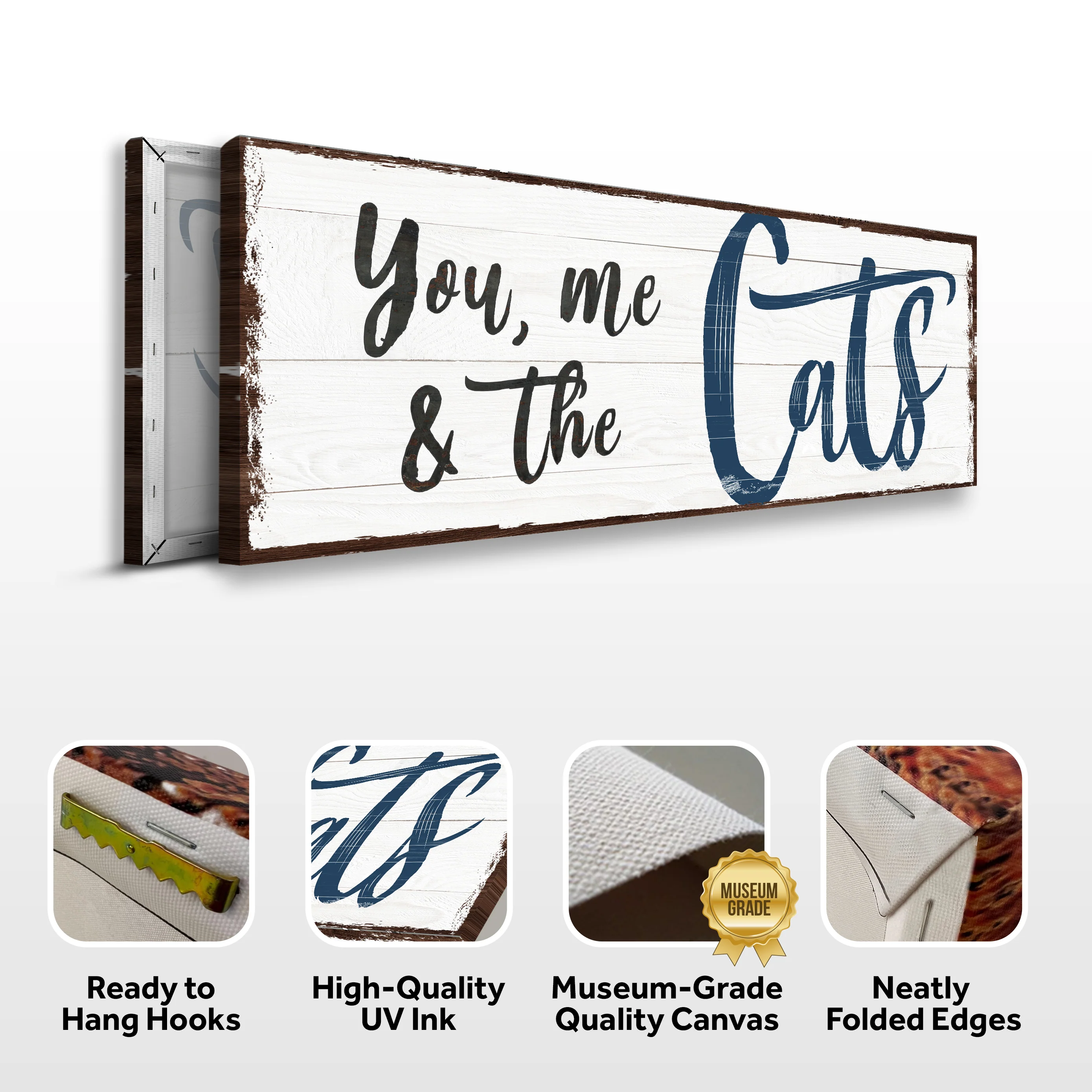 You, Me, And The Cats Sign - Image 4