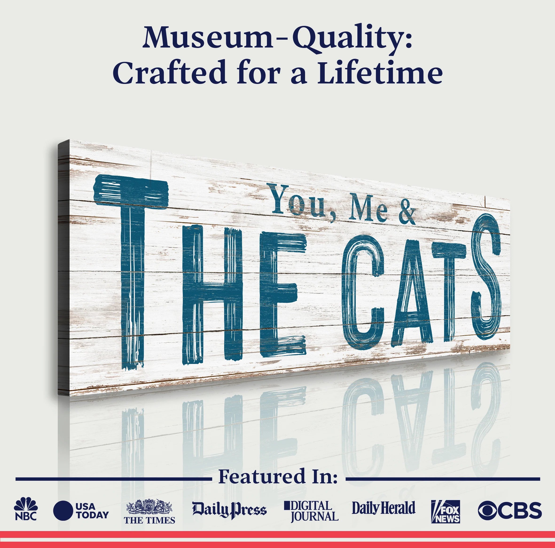 You, Me, And The Cats Sign II - Image 4