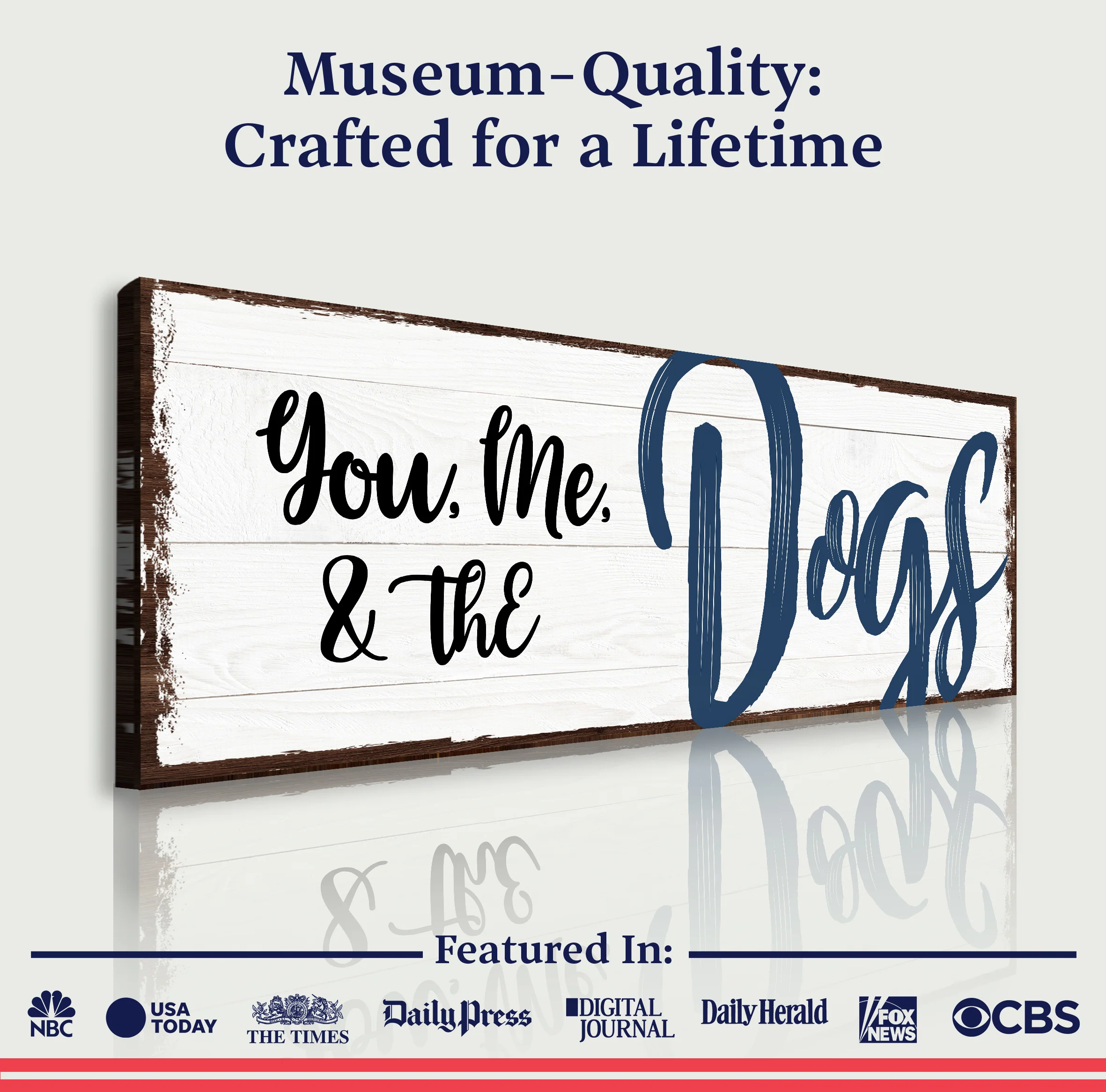 You, Me, And The Dogs Sign IV - Image 5