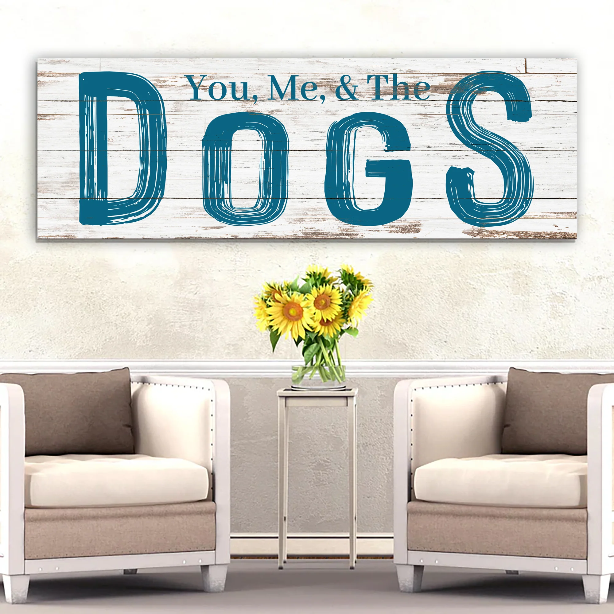 You, Me And The Dogs Sign V - Image 3