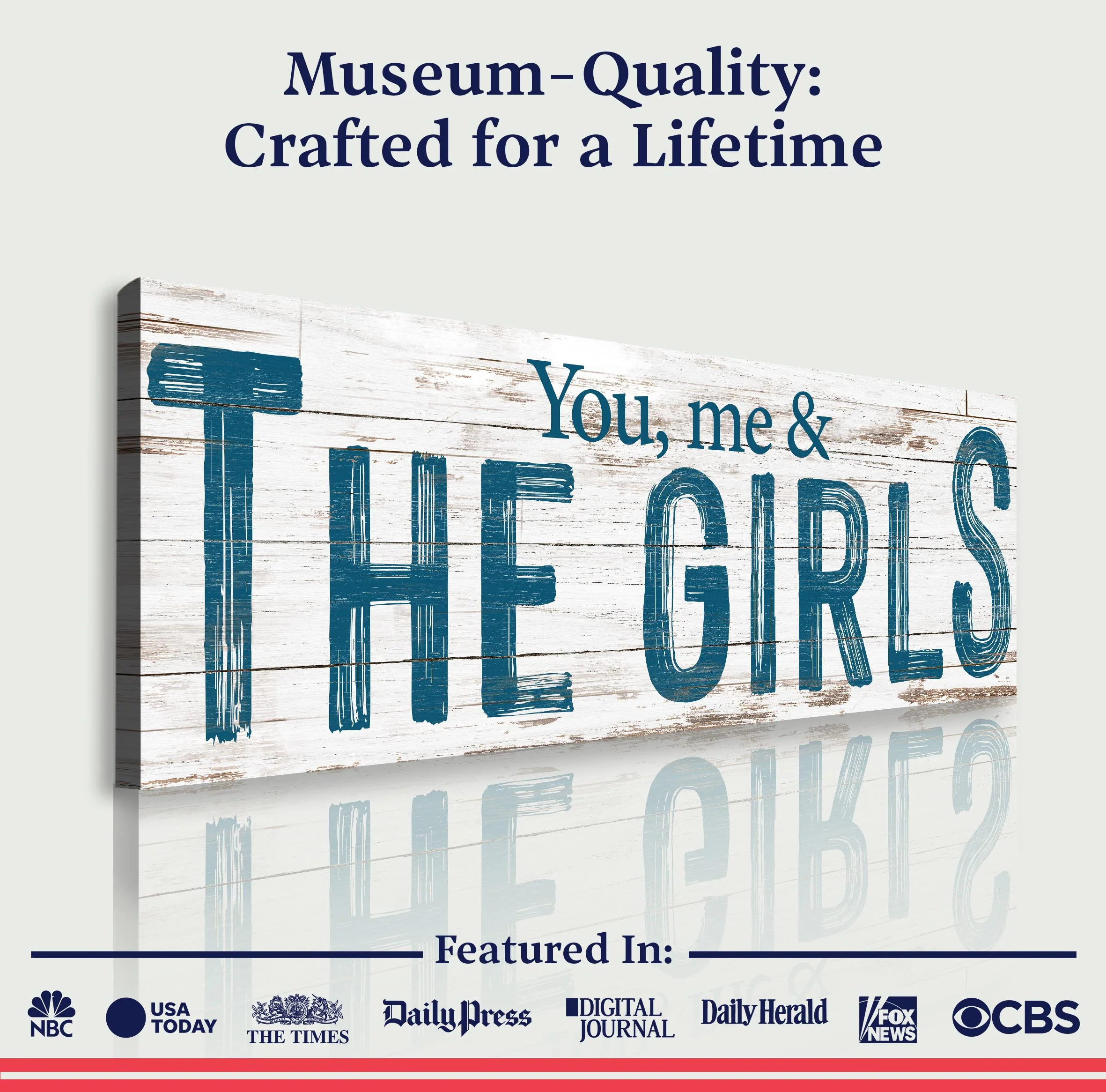 You, Me And The Girls Sign II - Image 4