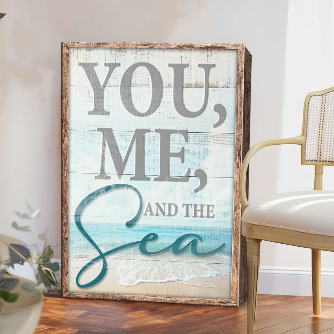You Me and the Sea Coastal Sign II - Image 2