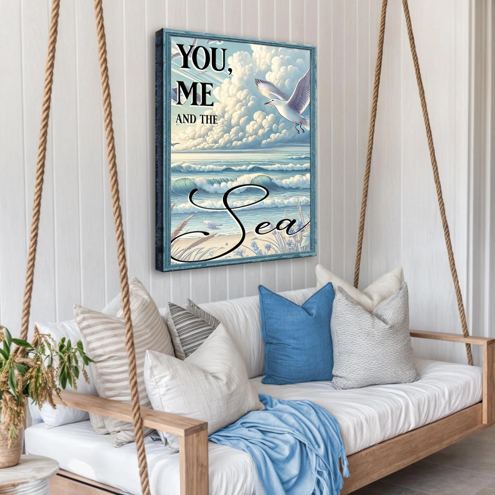 You Me and the Sea Coastal Sign IV - Image 4