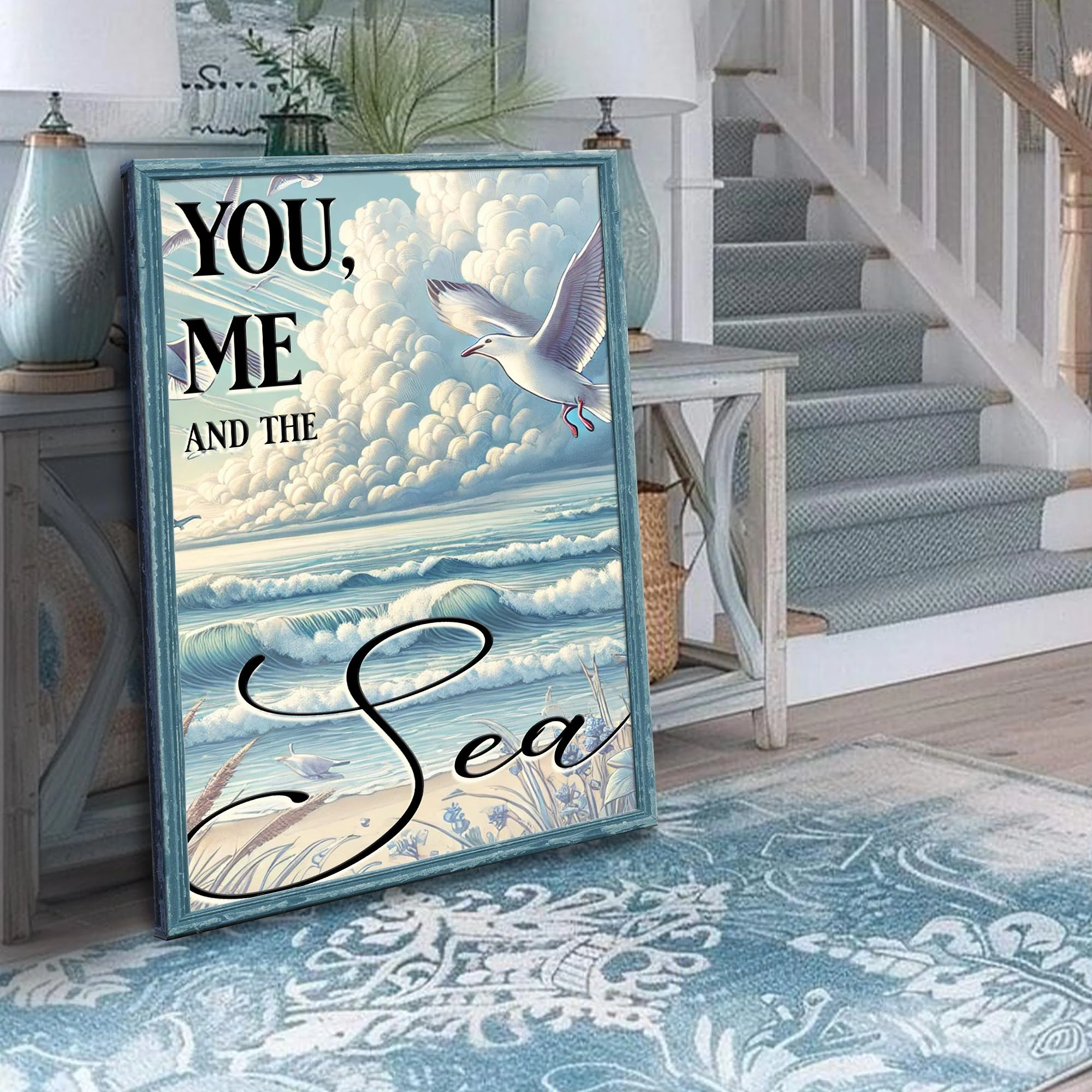 You Me and the Sea Coastal Sign IV - Image 5