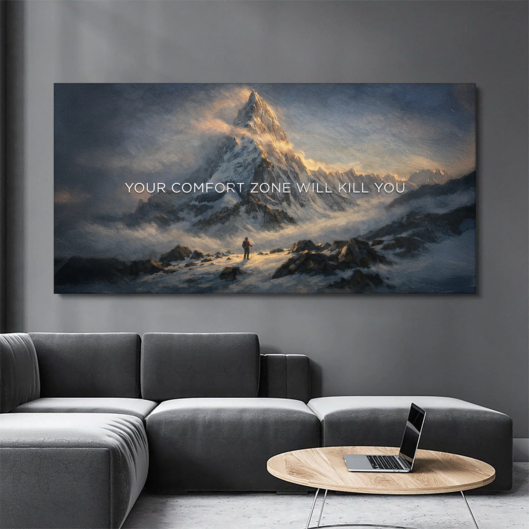 Your Comfort Zone Will Kill You Wall Sign - Image 5