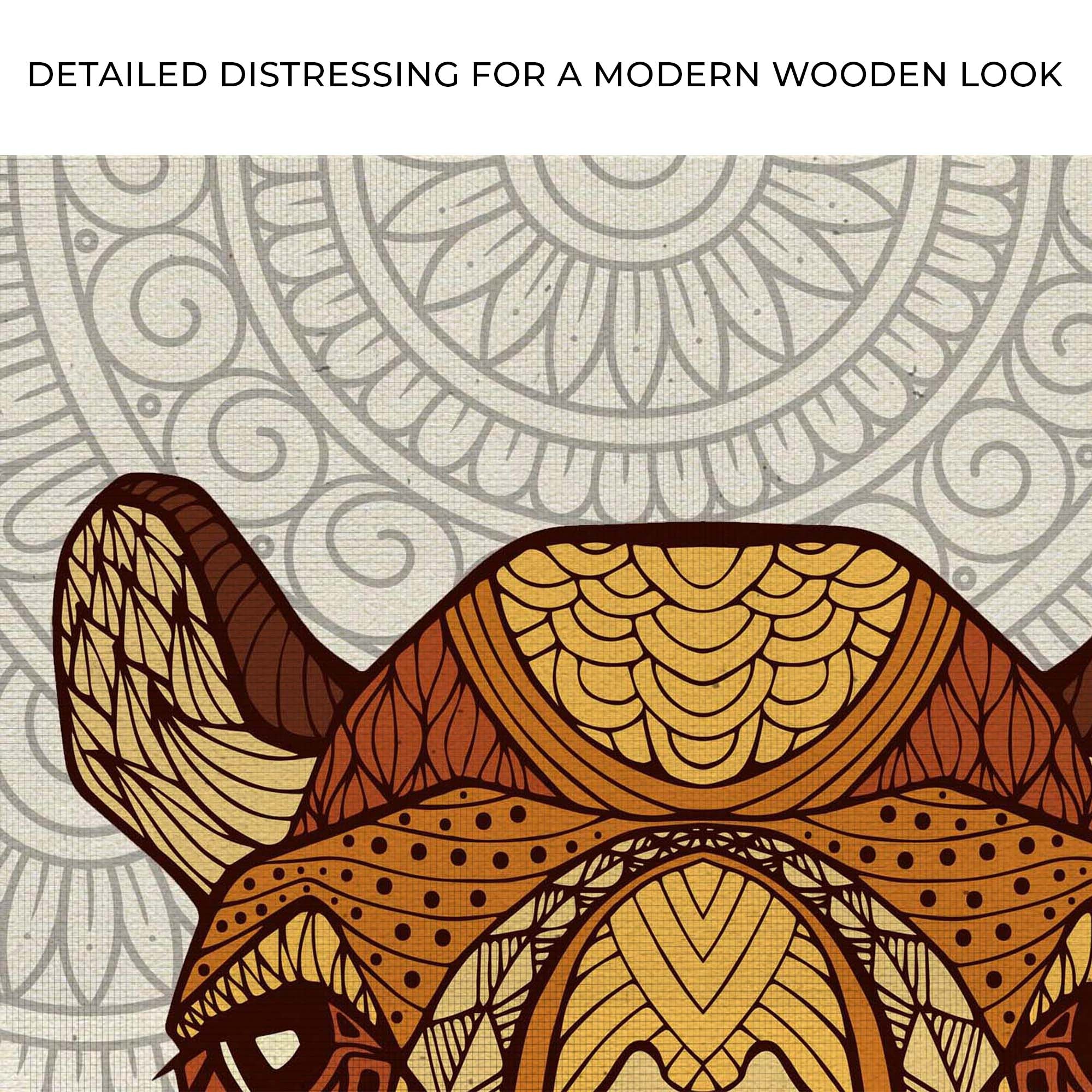 Zentangle Camel Head Canvas Wall Art - Image 4